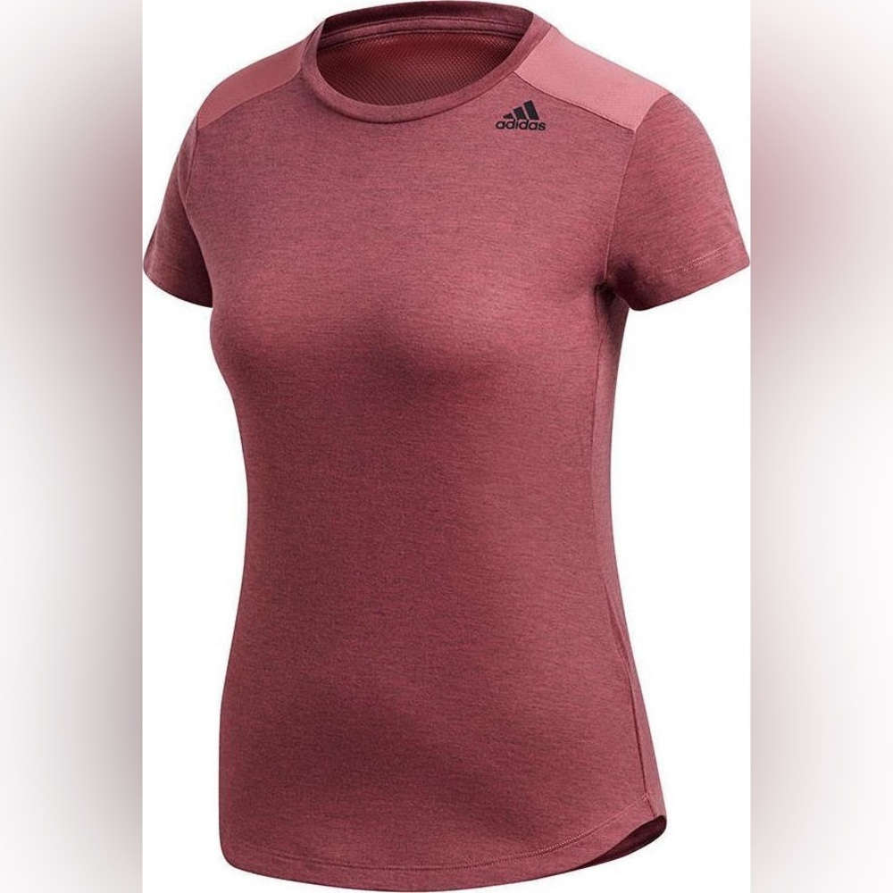 3/$15 Adidas’s climalite prime activewear T-shirt. pink. Mesh back